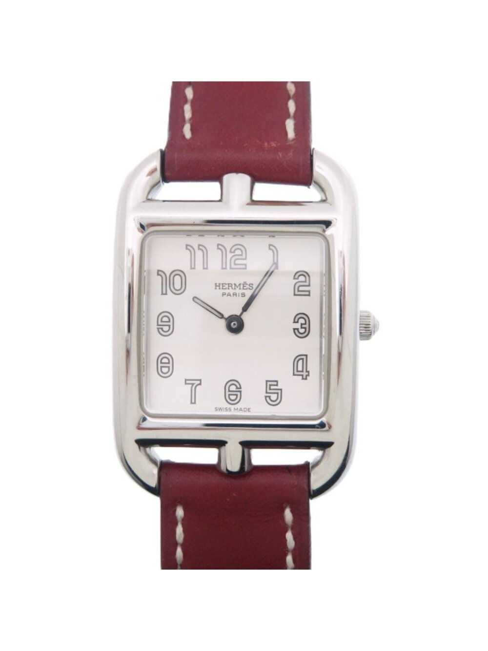 Hermes Cape Cod Tour Watch Stainless Steel Silver